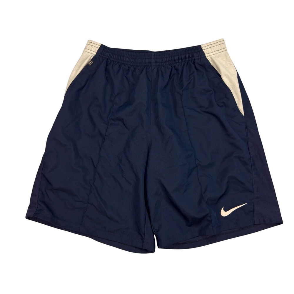 Vintage Y2K‎ Nike Challenge Court Shorts Mens Size XL Lined Tennis Active Blue